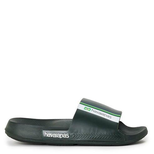 Havaianas - Women's Slide Brasil Black Flip Flops