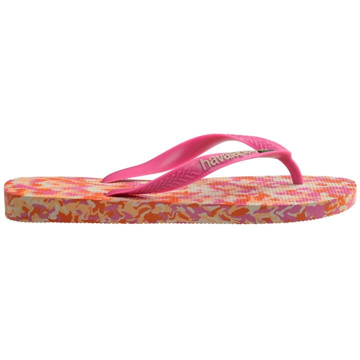 Havaianas Women's Pink Brasil Flip Flops in Size 8, Sports Direct