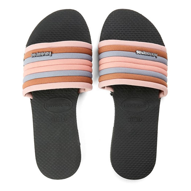 Black - Havaianas - Women's Malta Cool Black Flip Flops