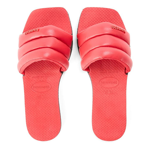Ruby Red - Havaianas - Women's Hav. You Milan Black Flip Flops