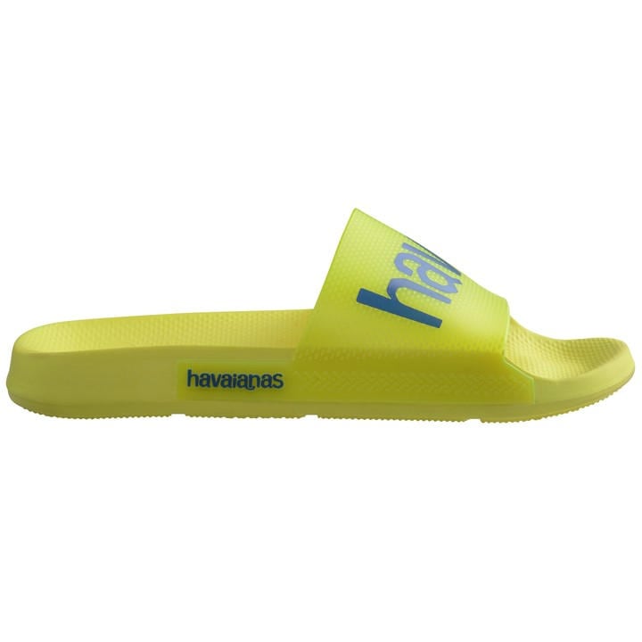 Havaianas Women's Yellow Slide Flip Flops in Size 8, Sports Direct