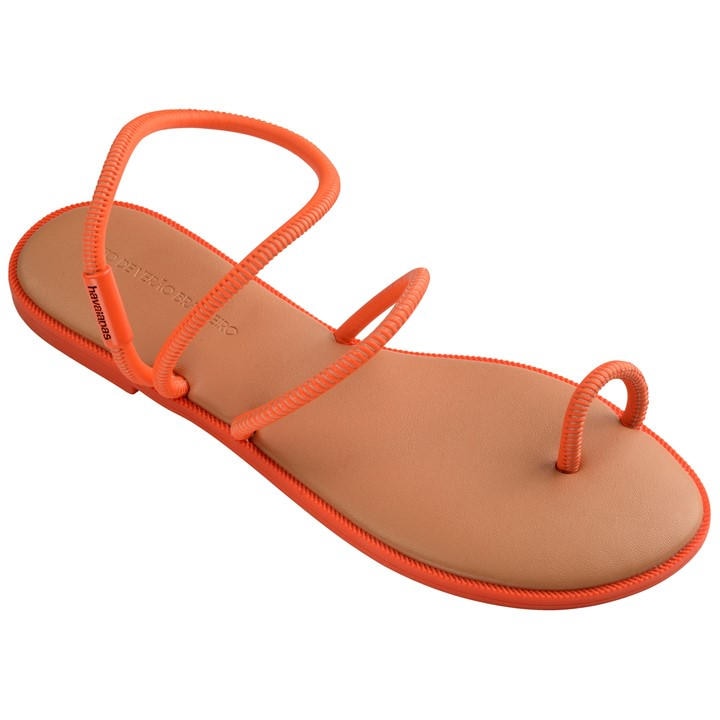 Havaianas Women's Beige Una Sandl Flip Flops in Size 5.5, Sports Direct