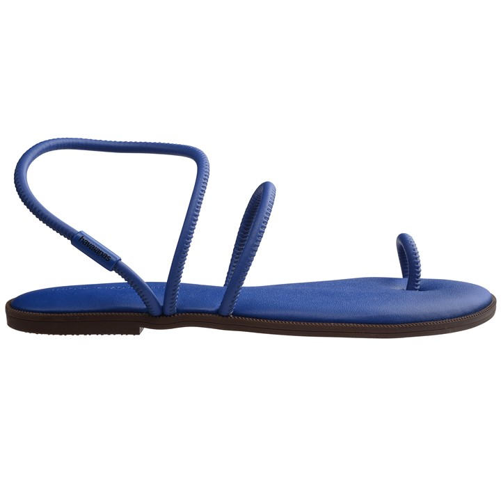 Havaianas Women's Blue Una Sandl Flip Flops in Size 5.5, Sports Direct