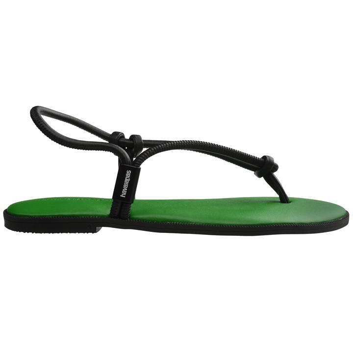 Havaianas Women's Green Una Sandl Flip Flops in Size 3, Sports Direct