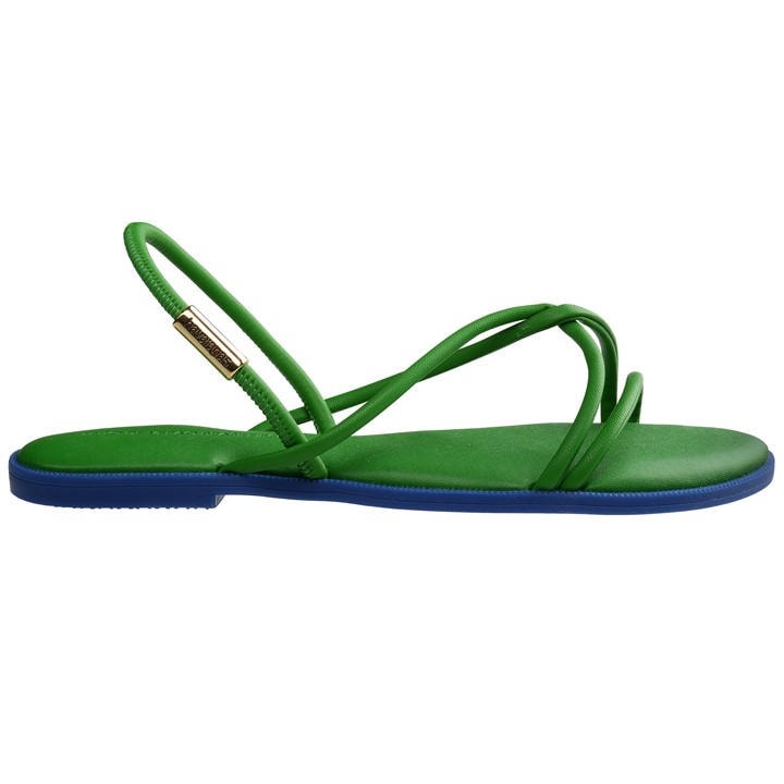 Havaianas Women's Green Flip Flops in Size 8.5, Sports Direct
