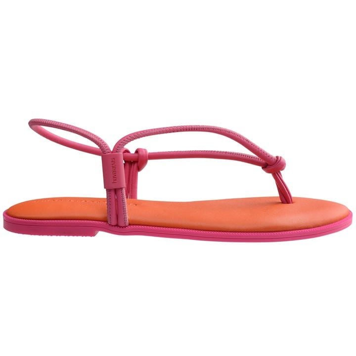 Havaianas Women's Orange Flip Flops in Size 8.5, Sports Direct