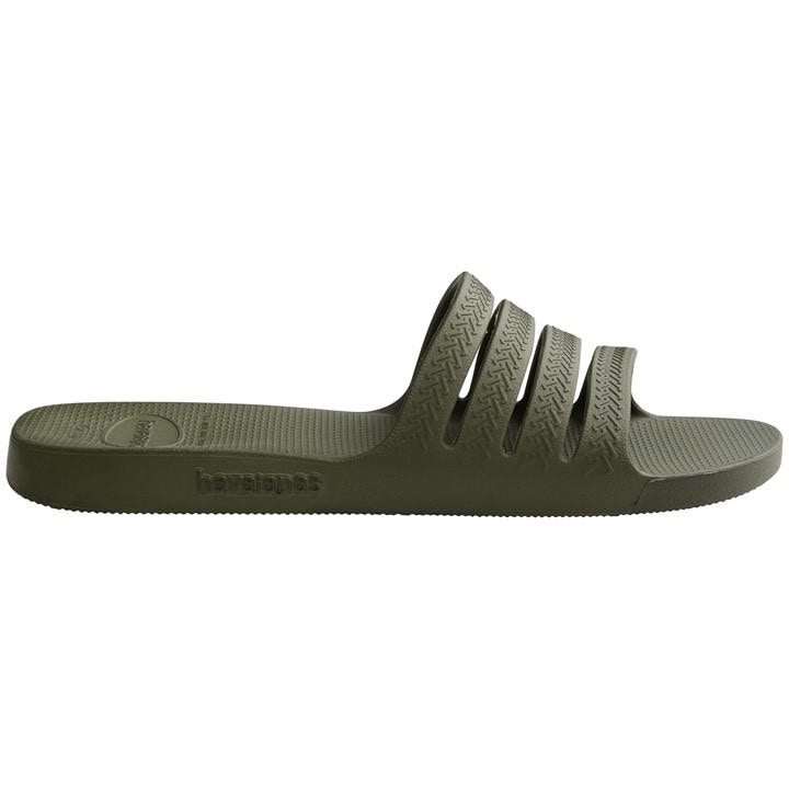 Havaianas Women's Green Slide Stradi Flip Flops in Size 3.5, Sports Direct