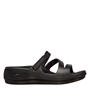 BLACK - Skechers - Women's AFIT ASCEND Pool Sliders
