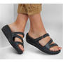 BLACK - Skechers - Women's AFIT ASCEND Pool Sliders
