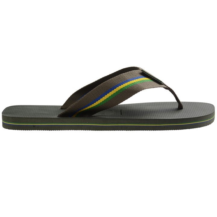 Havaianas Women's Green Urban Flip Flops in Size 6.5, Sports Direct