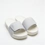 WHT/GRY/WHT - Fila - Women's FT VELCRO v2 Pool Sliders
