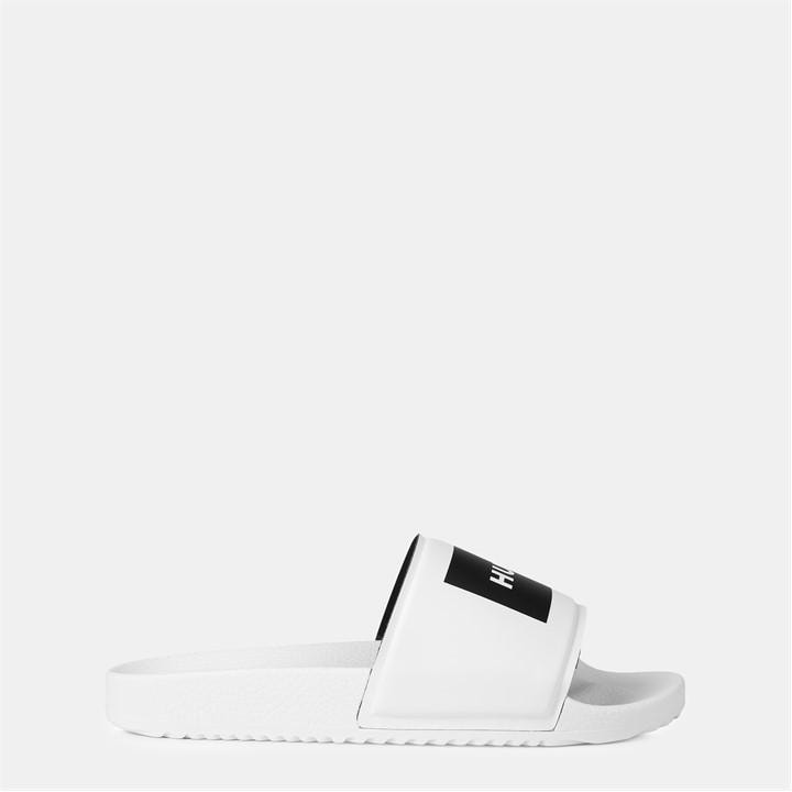 Hugo Women's White Time In Sliders in Size 3, Sports Direct