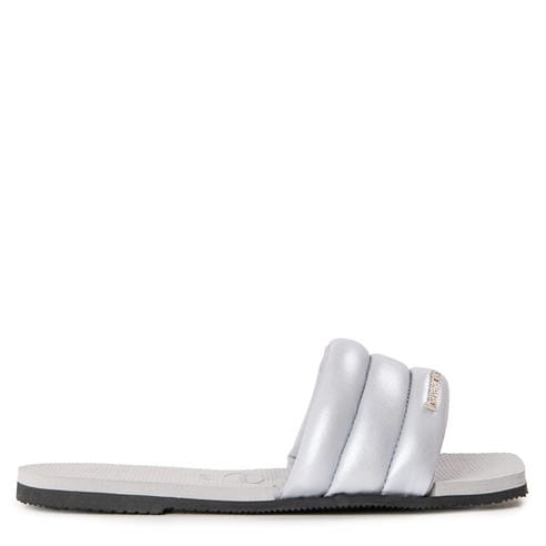 Havaianas - Women's Hav. You Milan Metallic Ice Grey Flip Flops