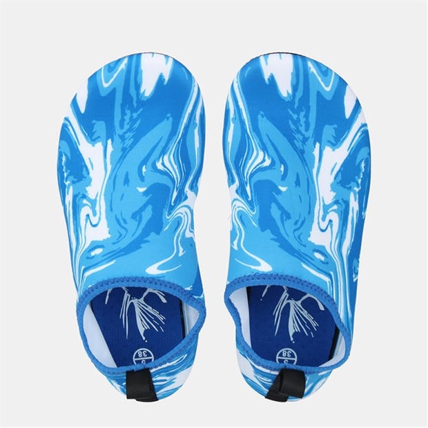 Blue - Hot Tuna - Unisex Kids' Textile Slip On Splasher Water Shoes