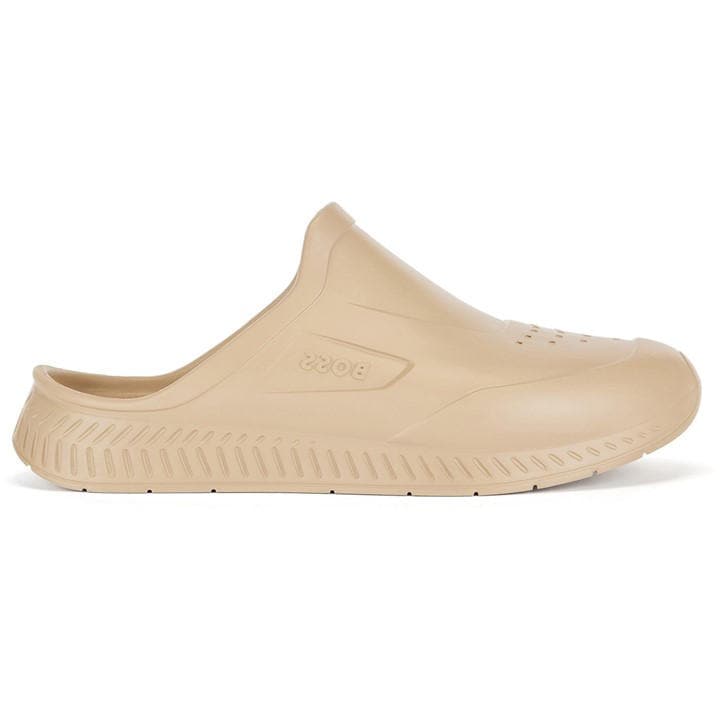 Boss Boys Beige Kids' Titanium Water Resistant Pool Sliders in Size 4, Sports Direct