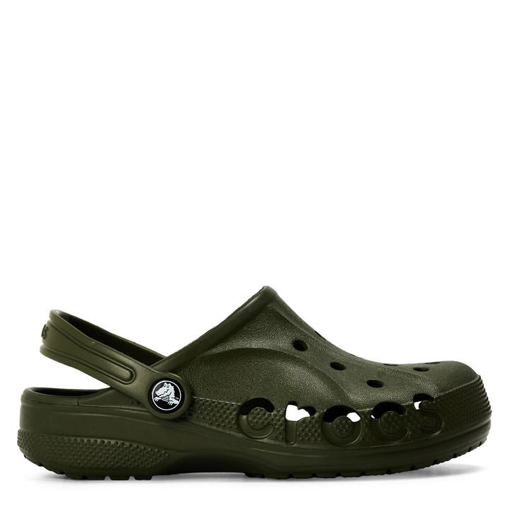 Crocs Boys Green Baya  Clogs in Size 4, Sports Direct