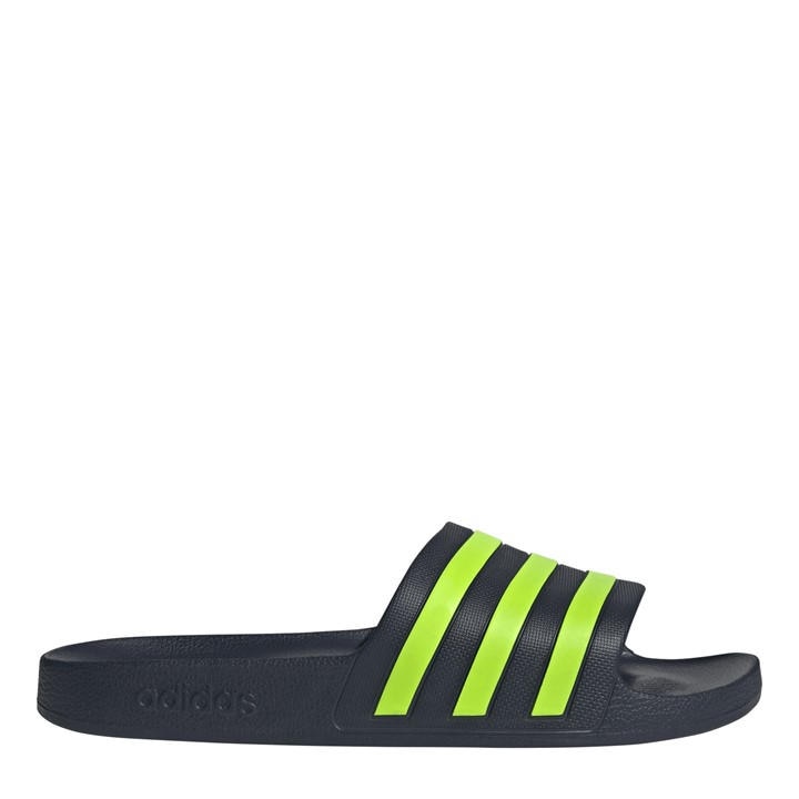 Adidas  Kids Blue Adilette Aqua Sliders in Size 5, Sports Direct