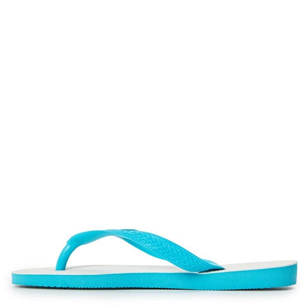White - Havaianas - Hav. Tradicional Blue 35/36 Flip Flops Unisex Kids