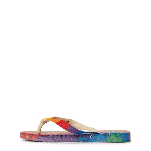 Dark Black - Havaianas - Hav. Top Pride Premium Beige 35/36 Flip Flops Unisex Kids