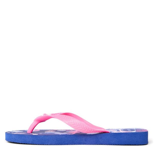 Marine Blue - Havaianas - Unisex Kids Fantasy Blue Water Flip Flops