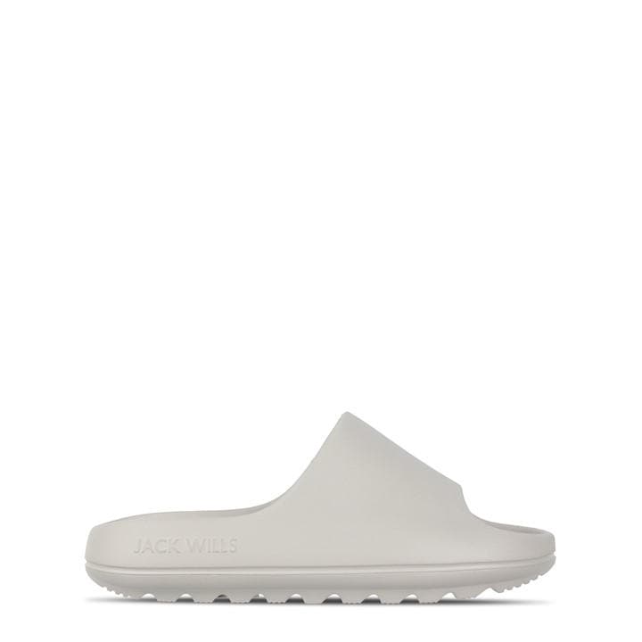 Jack Wills Boys Grey Chunky Sliders  in Size 4, Sports Direct
