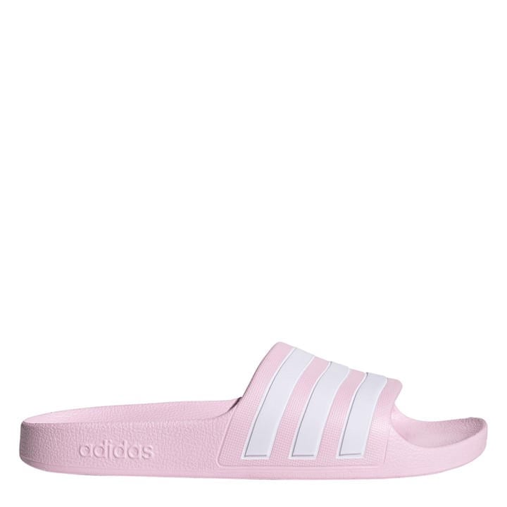 Adidas Boys Pink Adilette Aqua Slide in Size C10, Sports Direct