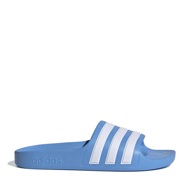 Adidas Boys Blue Adilette Aqua Slide in Size C10, Sports Direct