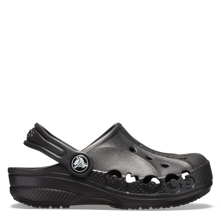 Crocs Boys Black Baya Clogs  in Size C13, Sports Direct