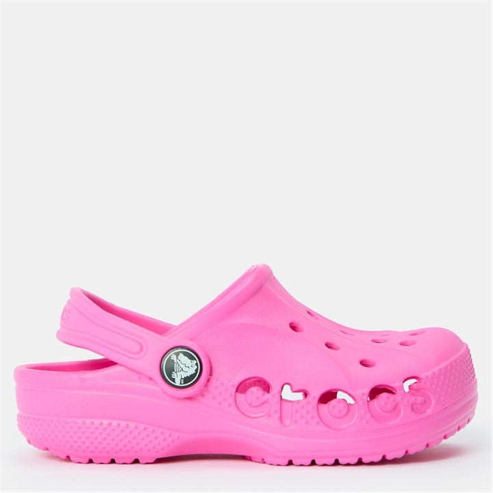 Crocs Boys Pink Baya Clogs  in Size C13, Sports Direct