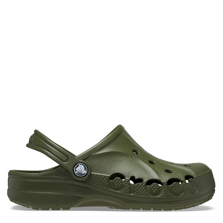 Crocs Boys Green Baya Clogs  in Size C13, Sports Direct
