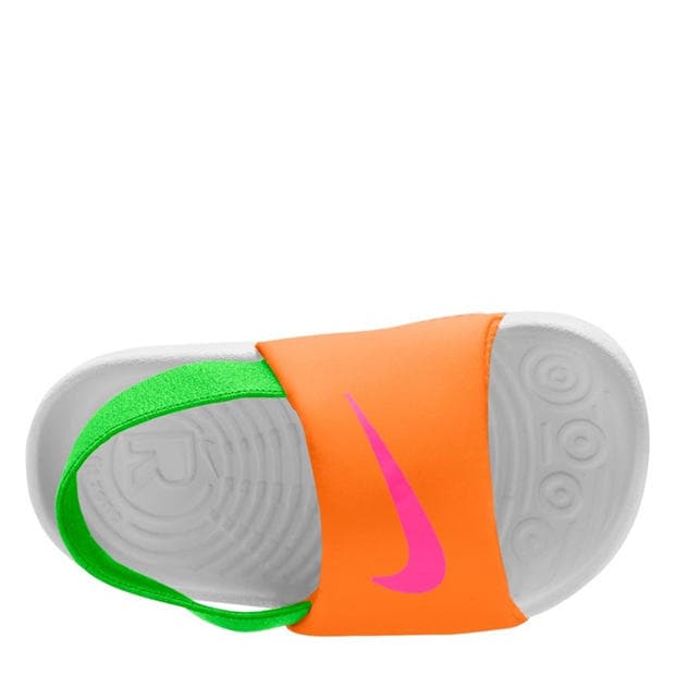 Orange/Hyp Pink - Nike - Kids' Pool Sliders