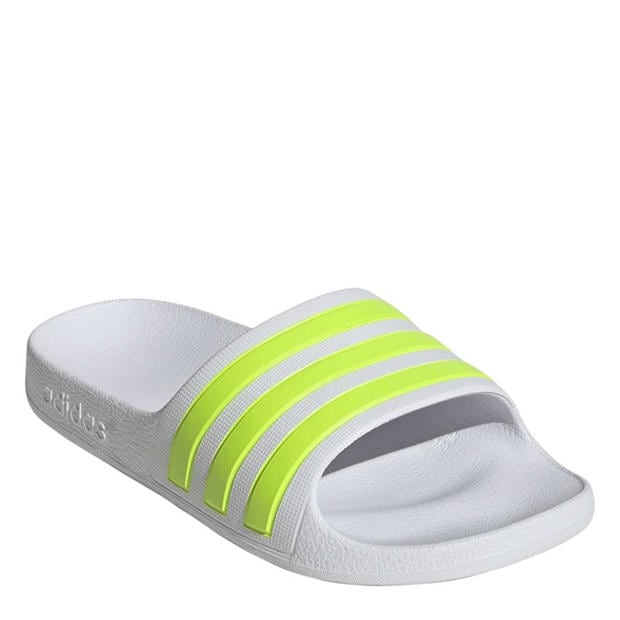 Ftwr White/Sola - adidas - Kids' Adilette Aqua Slider
