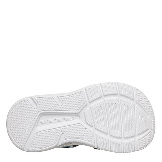 Black/Lime - Skechers - Kids' Flat Sandals