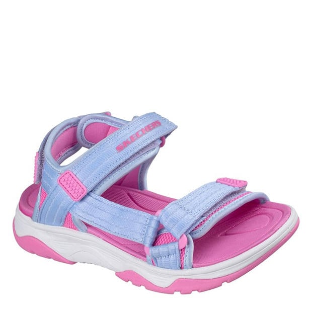 Lavender/Pink - Skechers - Kids' Flat Sandals