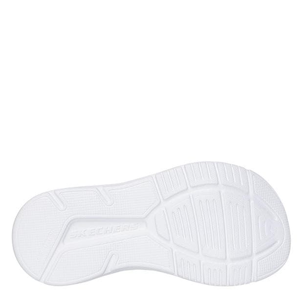 Navy/Orange - Skechers - Lightweight Sandal W Linear Details Flat Sandals Boys