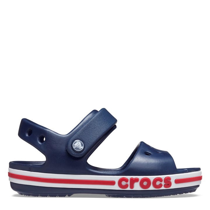 Crocs Girls Blue Bayaband Sandals  in Size C7, Sports Direct