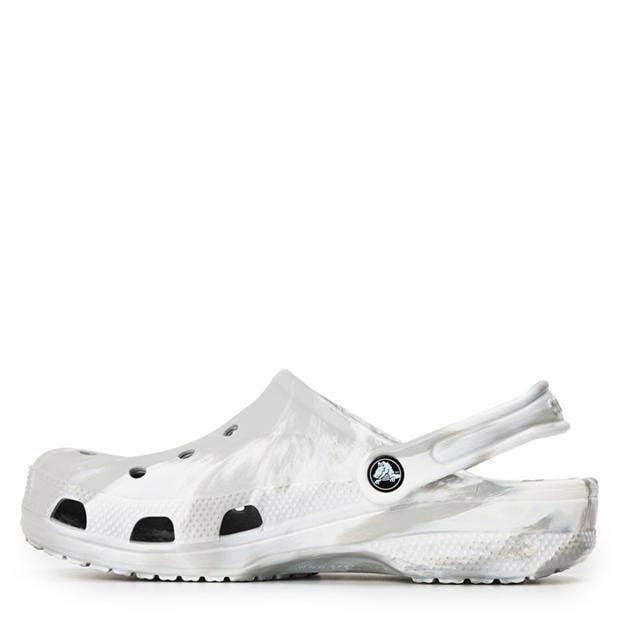 White Marble - Crocs - Baya Clog Womens