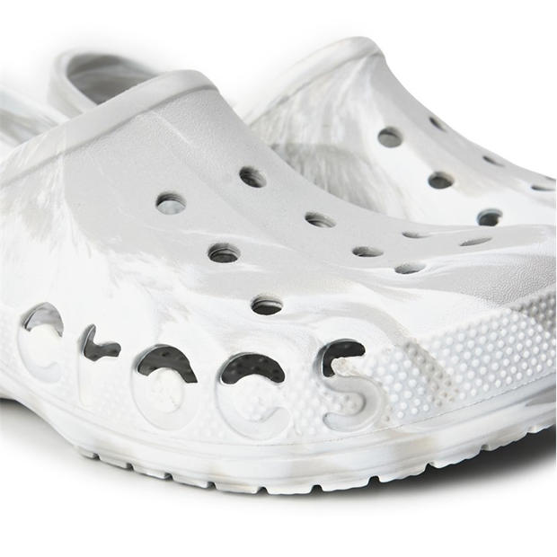 White Marble - Crocs - Baya Clog Womens