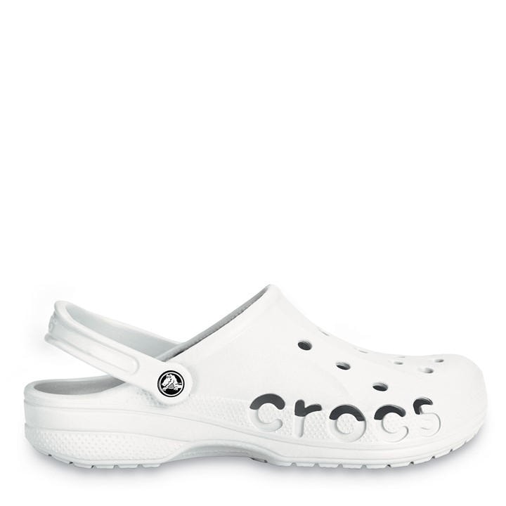 Crocs Women's White Baya Clogs in Size 4, Sports Direct