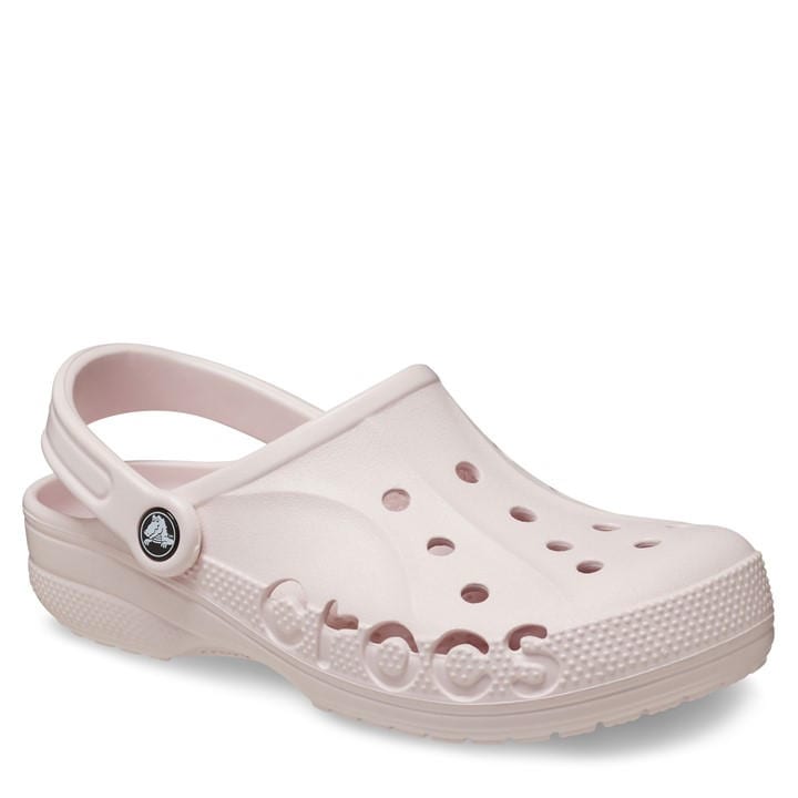 Crocs Women's Pink Baya Clogs in Size 5, Sports Direct