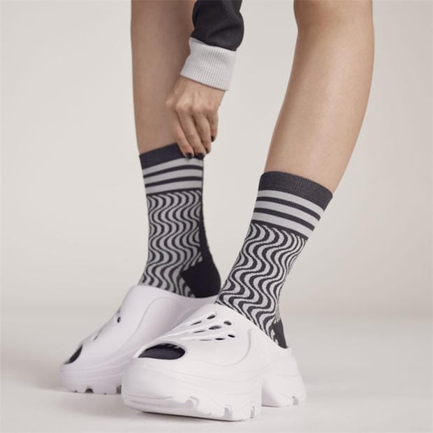 White - adidas by Stella McCartney - Women's Slip-On Clogs