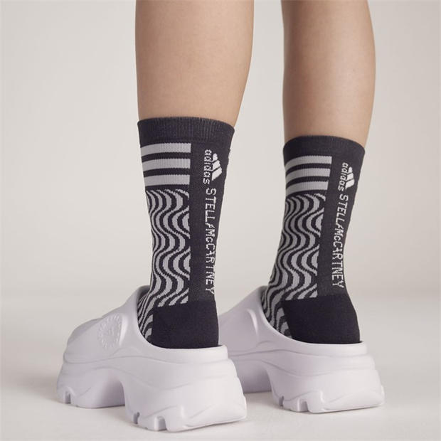 White - adidas by Stella McCartney - Women's Slip-On Clogs
