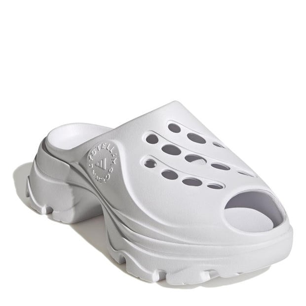 White - adidas by Stella McCartney - Women's Slip-On Clogs