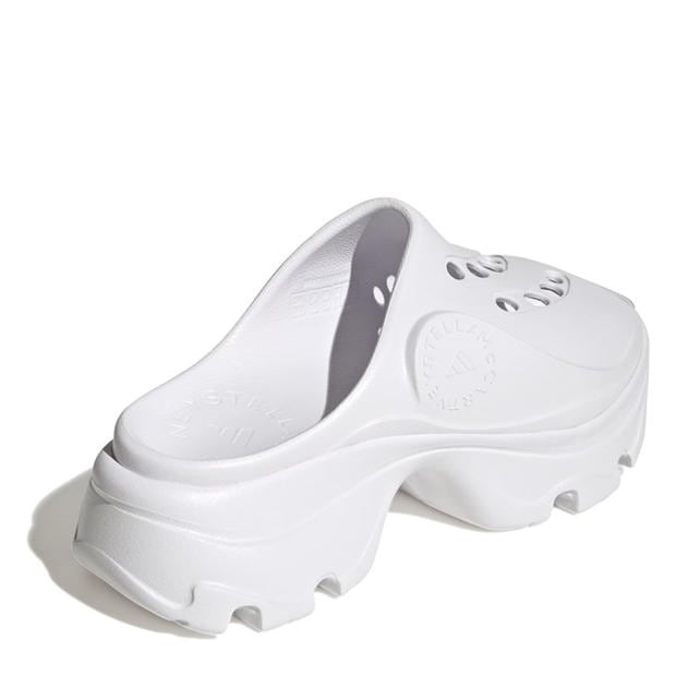 White - adidas by Stella McCartney - Women's Slip-On Clogs