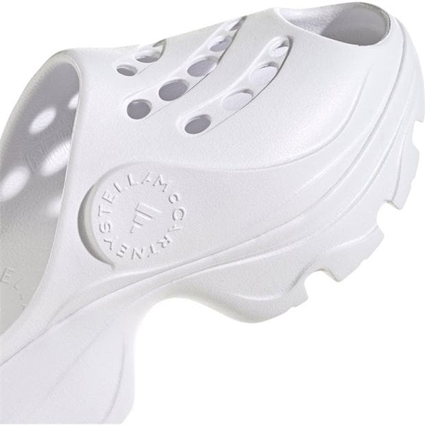 White - adidas by Stella McCartney - Women's Slip-On Clogs