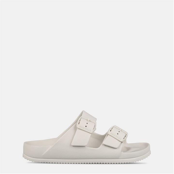 Jack Wills Women's White Two Strap Sandals in Size 4, Sports Direct