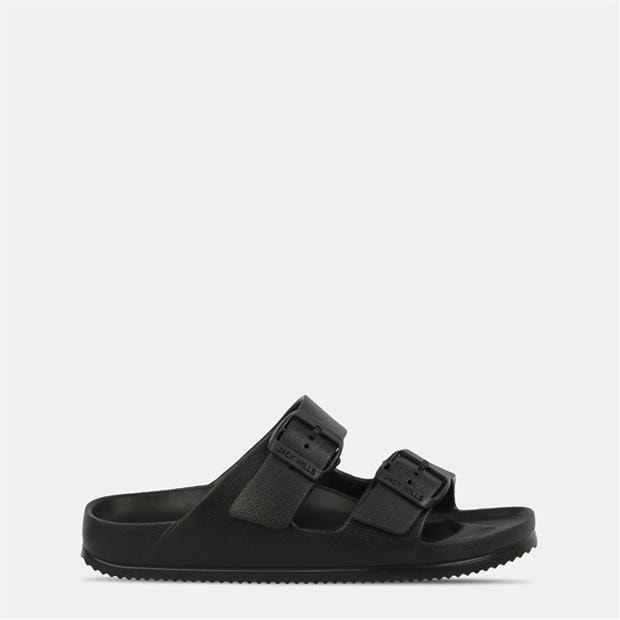 Black - Jack Wills - Two Strap Sandals Womens
