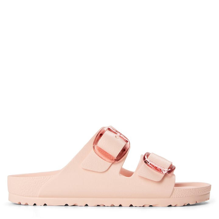Birkenstock Women's Pink Arizona Big Buckle Sandals in Size 4.5, Sports Direct