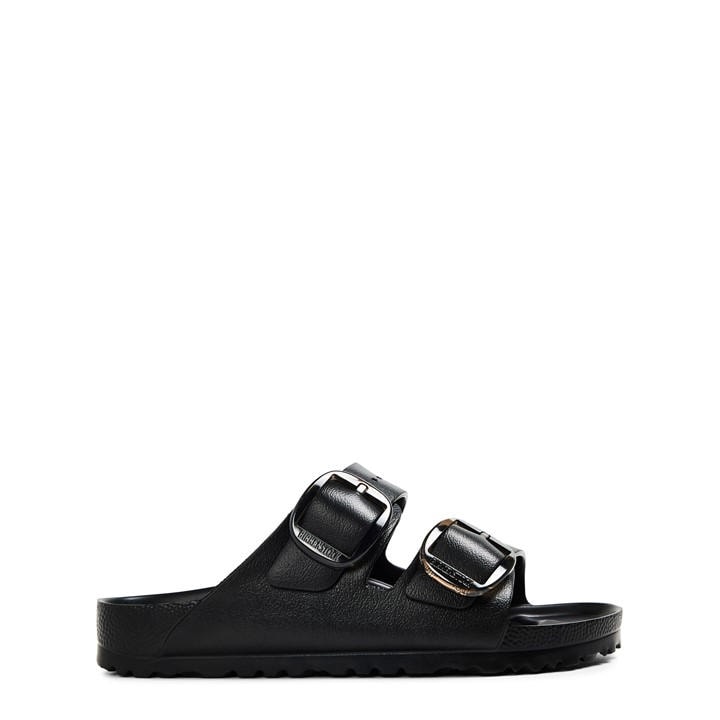 Birkenstock Women's Black Arizona Big Buckle Sandals in Size 4.5, Sports Direct
