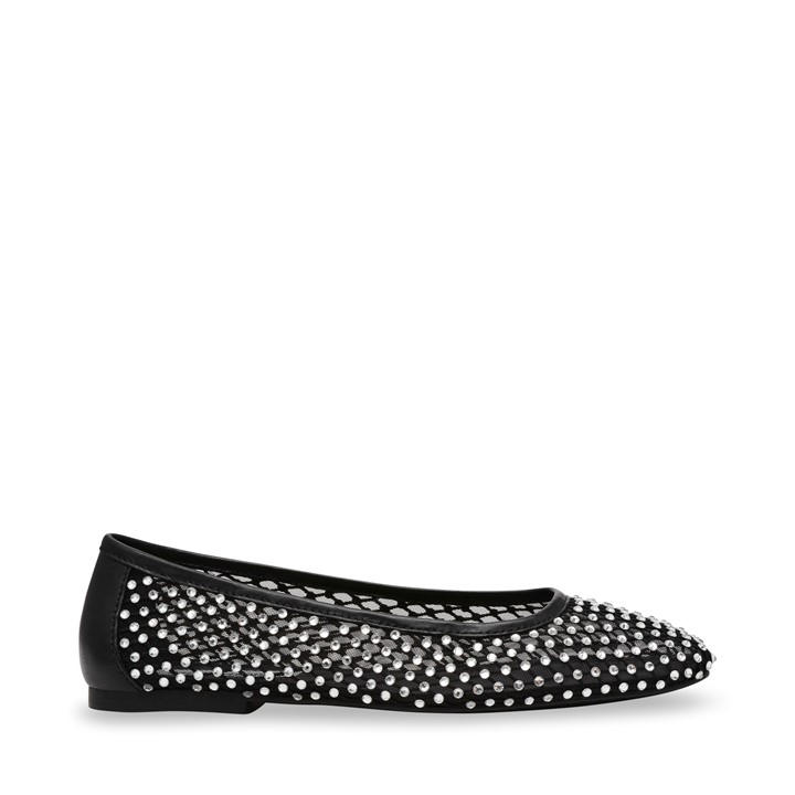Steve Madden Women's Black Auden Ballet Pumps in Size 4, Sports Direct